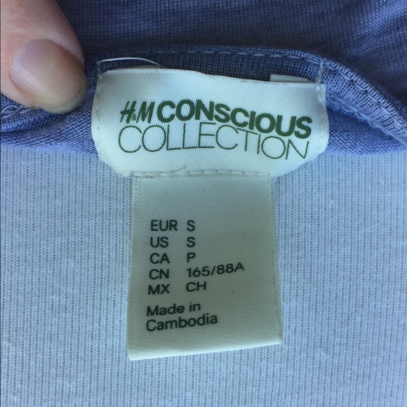 H&M Conscious Collection gray sleeveless T - Picture 4 of 5